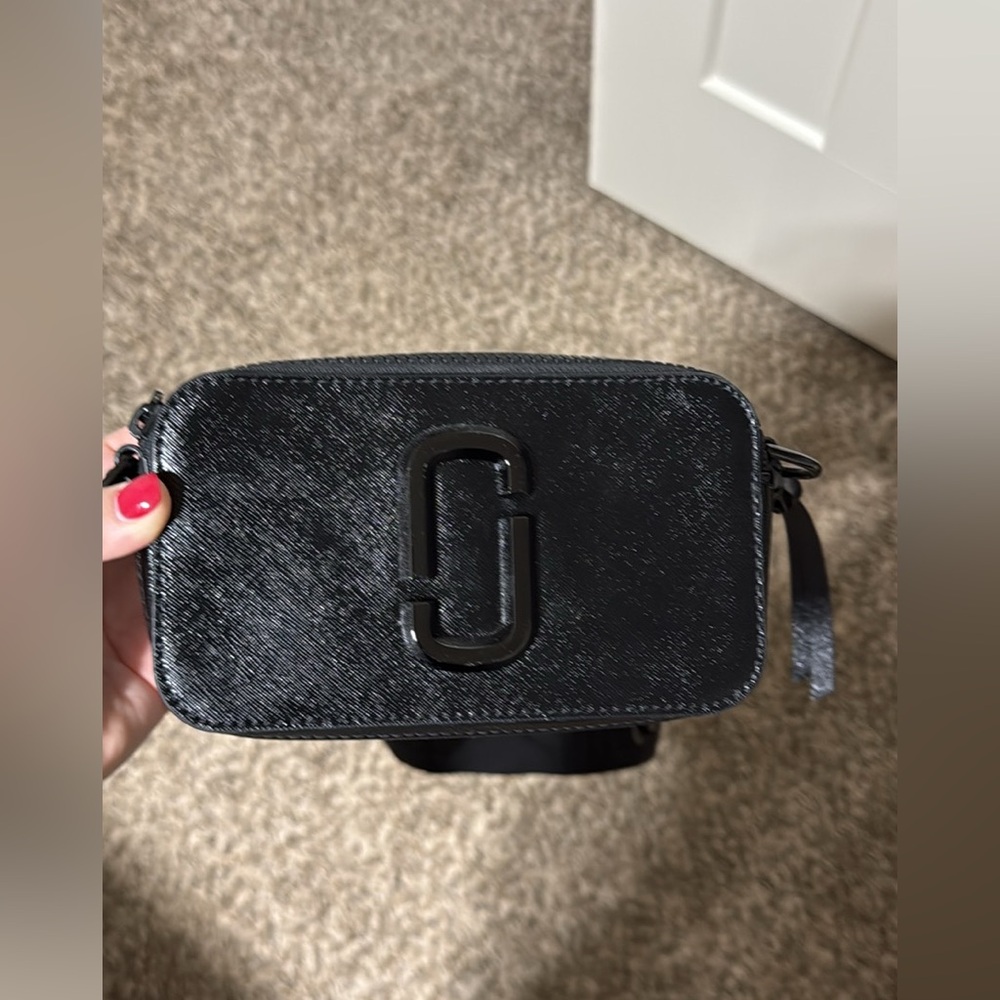 Marc Jacobs Black Zip Crossbody